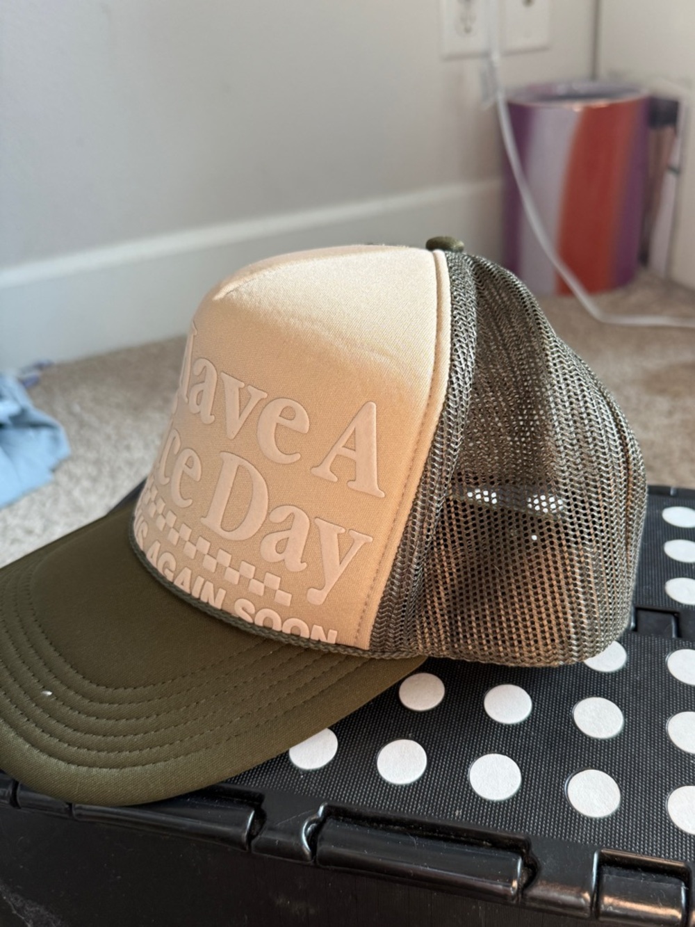 Have a nice day trucker hat